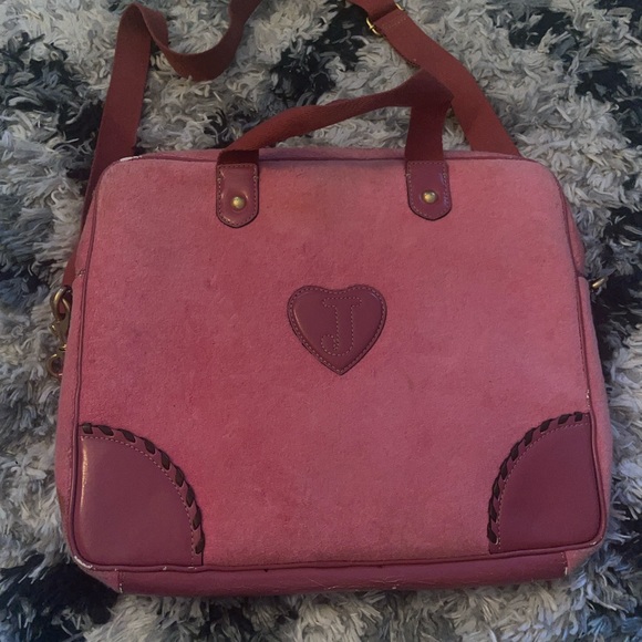 Y2K Juicy Couture laptop crossbody with zip pockets: so cute!!! - Picture 6 of 7